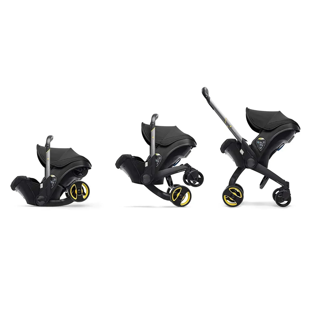 Système de voyage 4-en-1 poussette et siège auto bébé