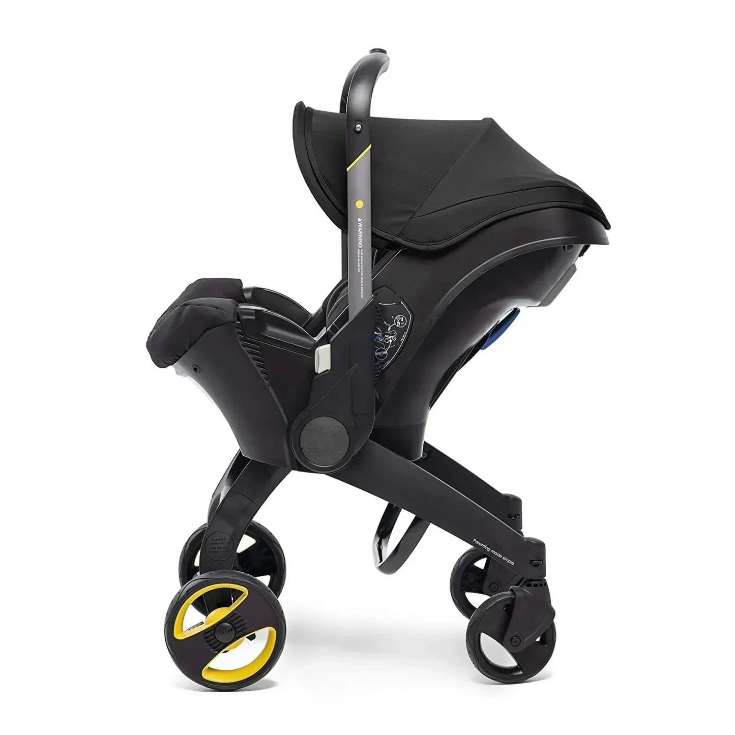Système de voyage 4-en-1 poussette et siège auto bébé