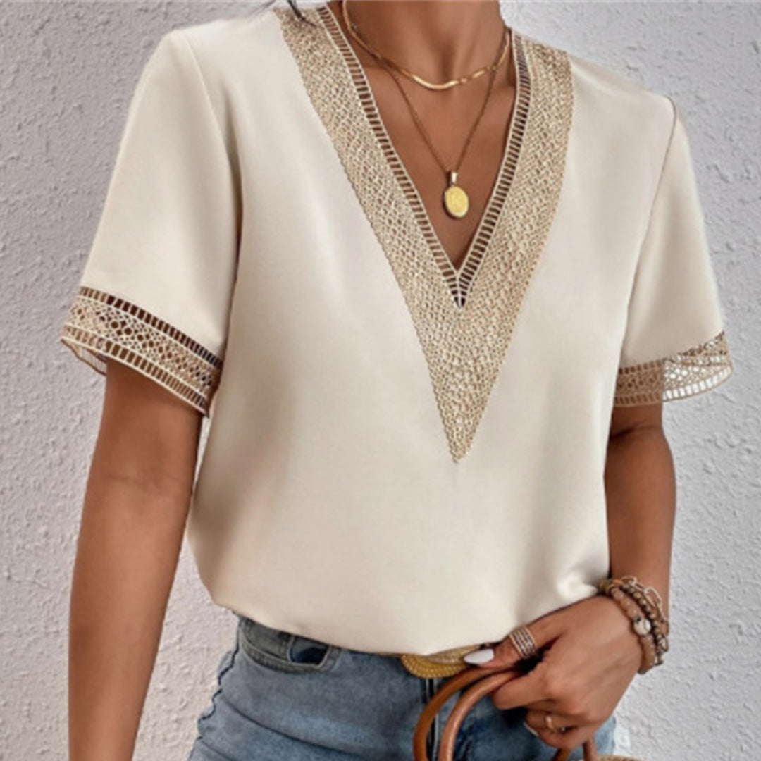 T-shirt élégant pour femme, parfait pour l'automne