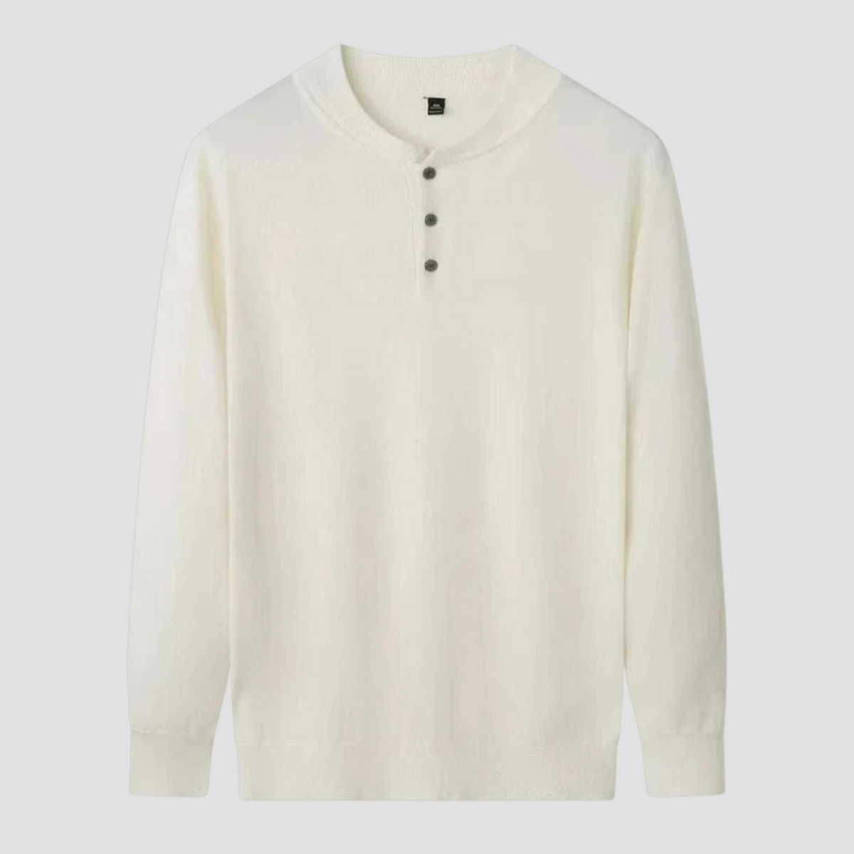 T-shirt henley à manches longues