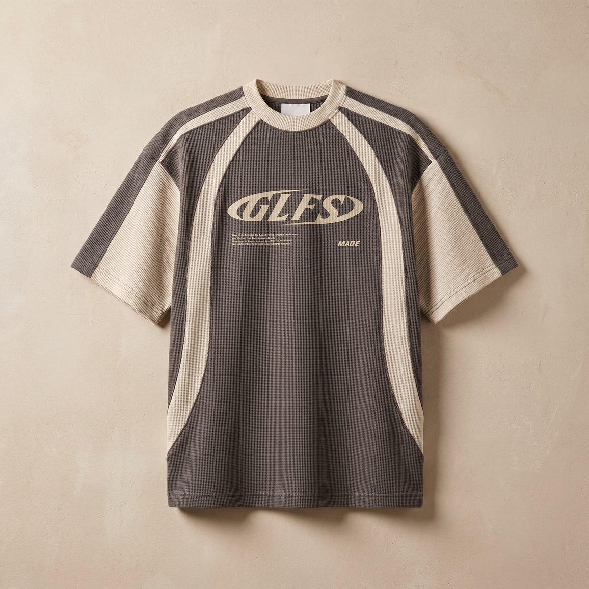 T-shirt oversized pour homme effet suède - T-shirt streetwear hip-hop coupe décontractée