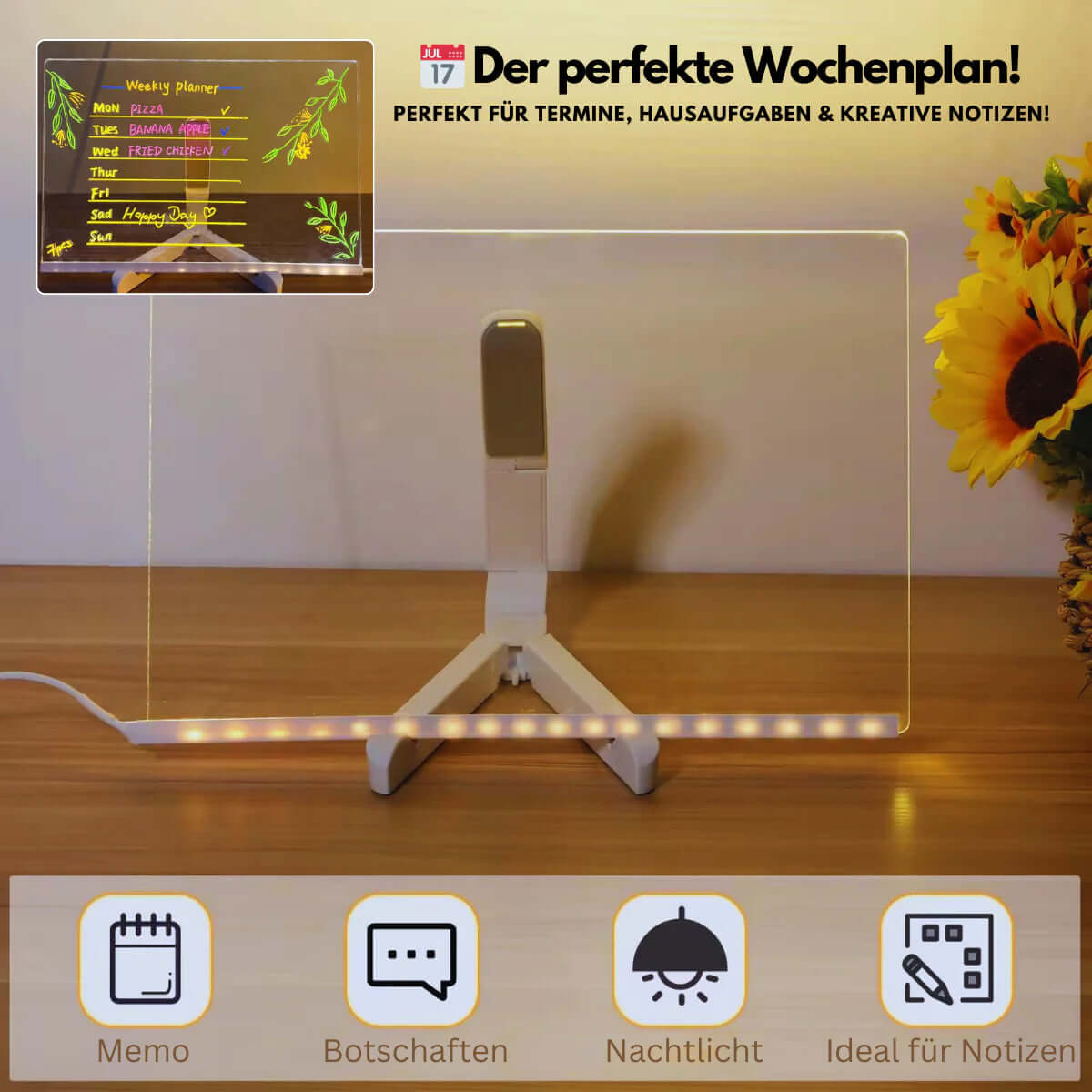 Tableau lumineux LED pour dessins à la lumière