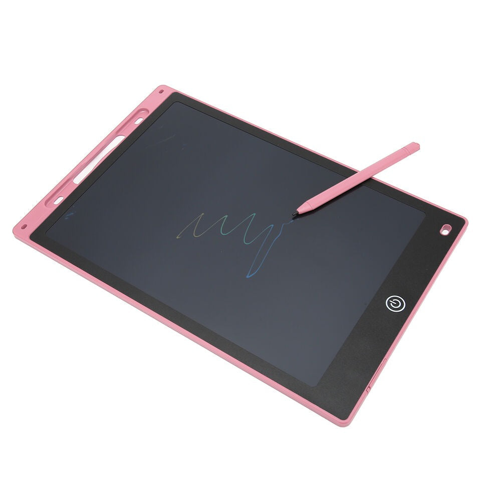 Tablette d'écriture LCD 12 pouces pour enfant - Tableau de dessin interactif réutilisable avec fonction de verrouillage