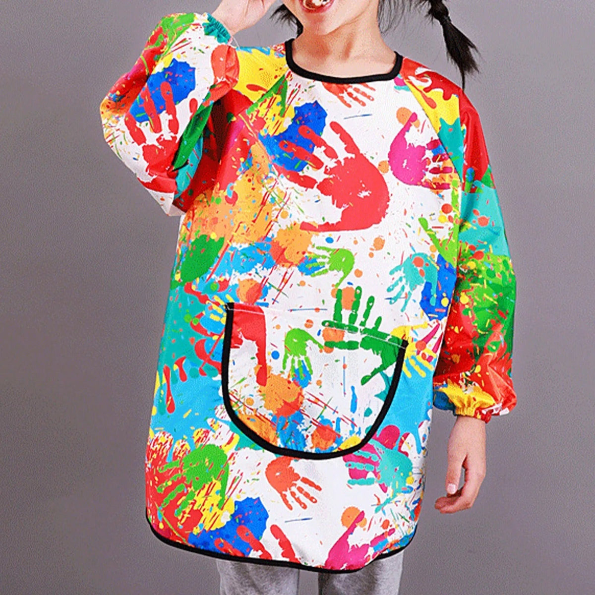 Tablier de peinture imperméable pour enfant