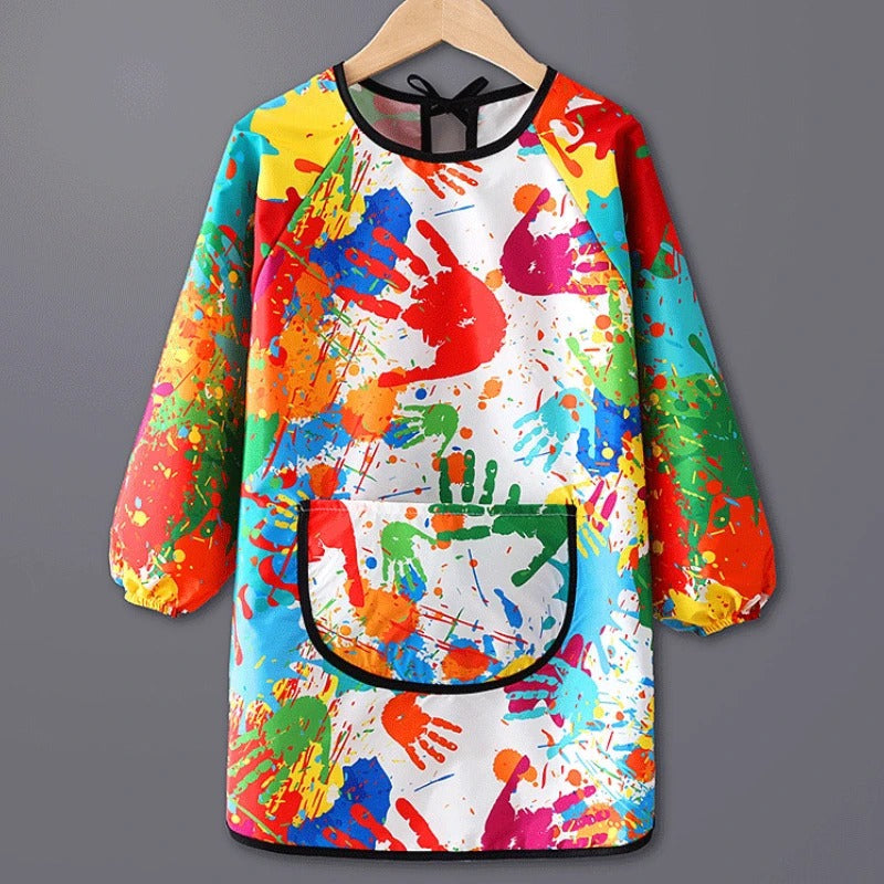Tablier de peinture imperméable pour enfant