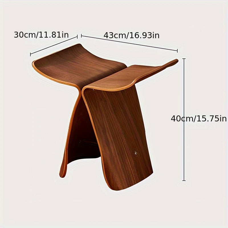 Tabouret Butterfly – Design intemporel pour le salon et l'entrée