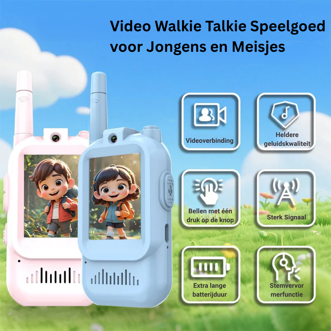 Talkies-walkies - kit de vidéo-communication pour enfants