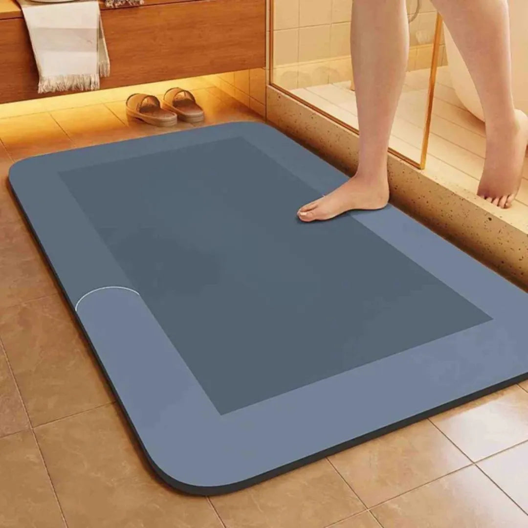 Tapis de bain à séchage rapide et antidérapant
