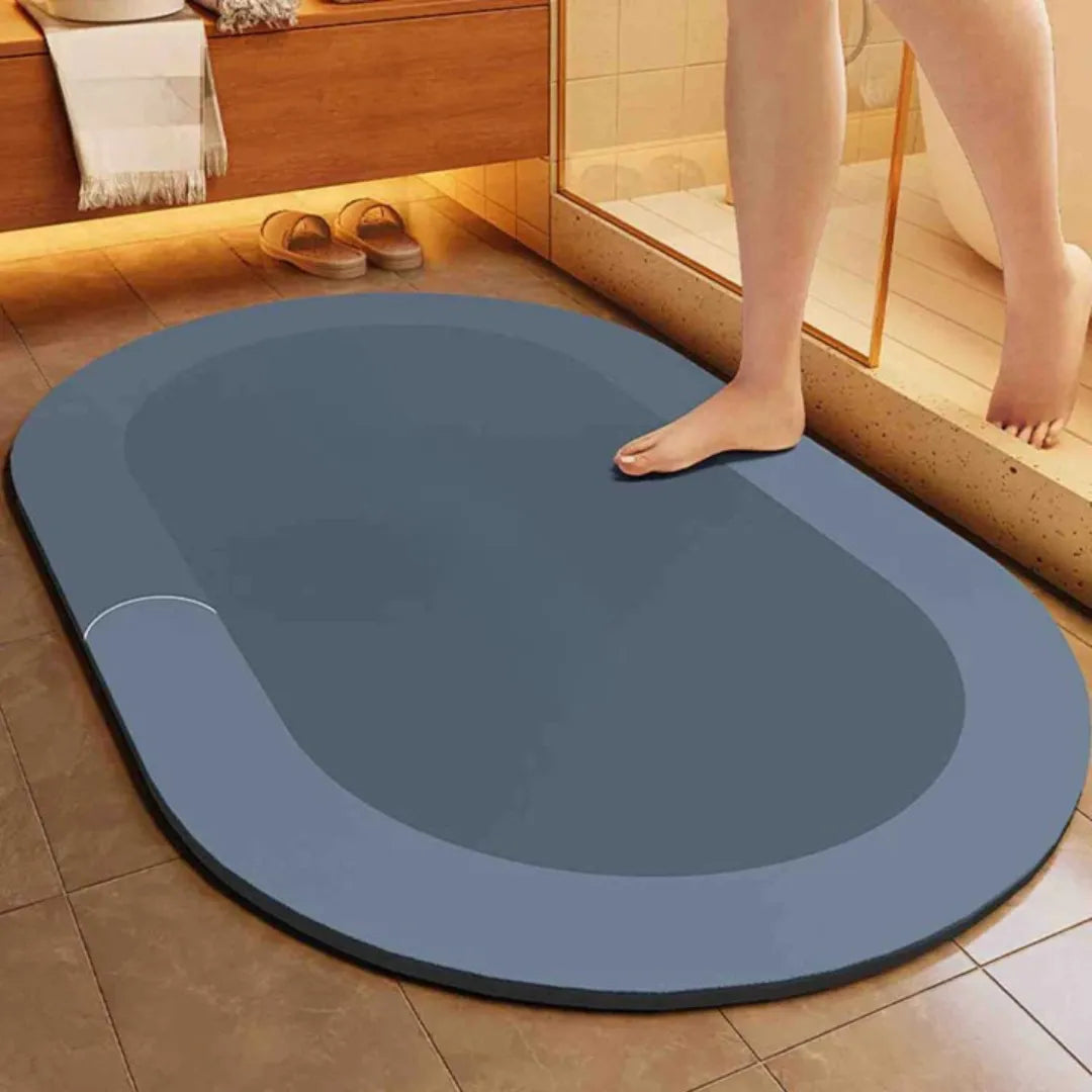 Tapis de bain à séchage rapide et antidérapant