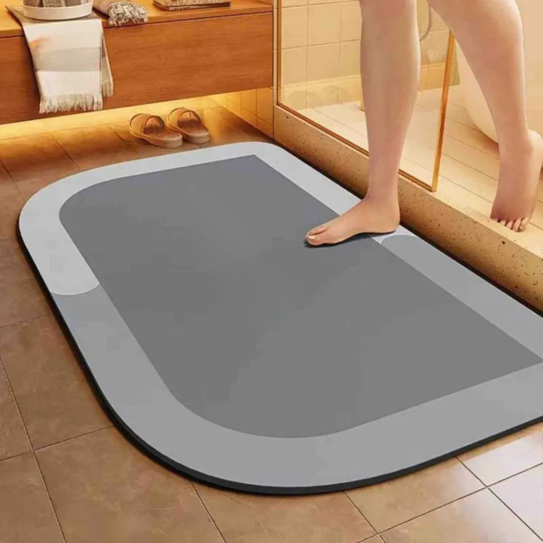Tapis de bain à séchage rapide et antidérapant