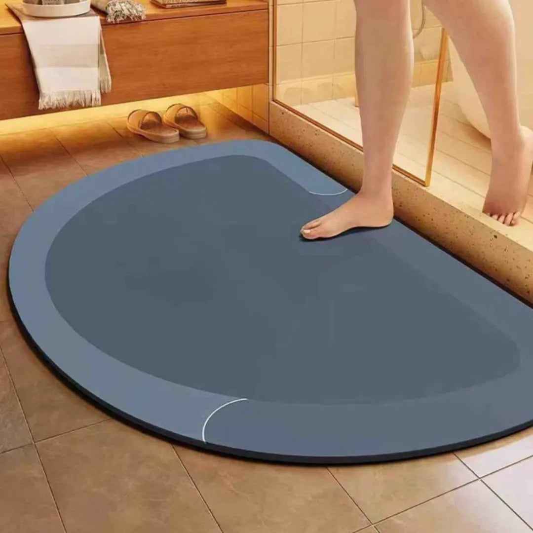Tapis de bain à séchage rapide et antidérapant