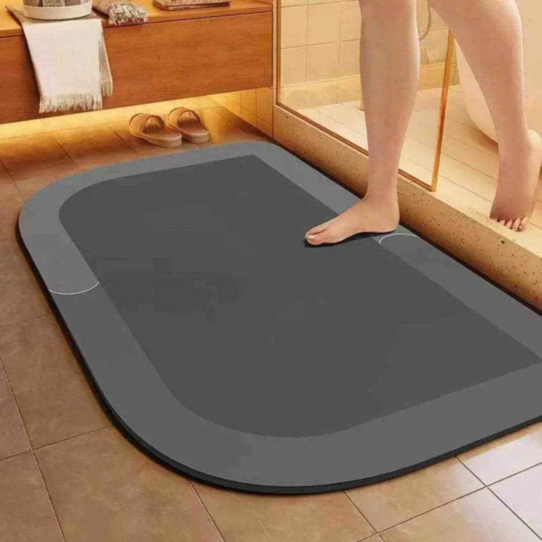 Tapis de bain à séchage rapide et antidérapant