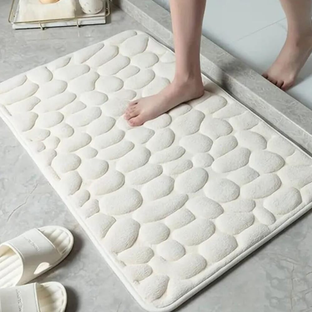 Tapis de bain absorbant à fond antidérapant