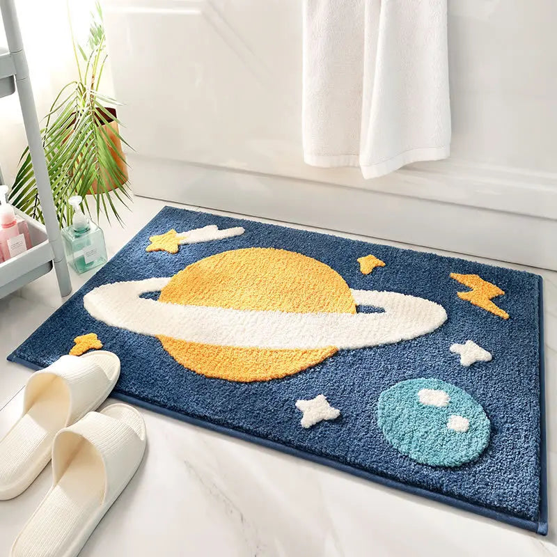 Tapis de bain antidérapant à séchage rapide