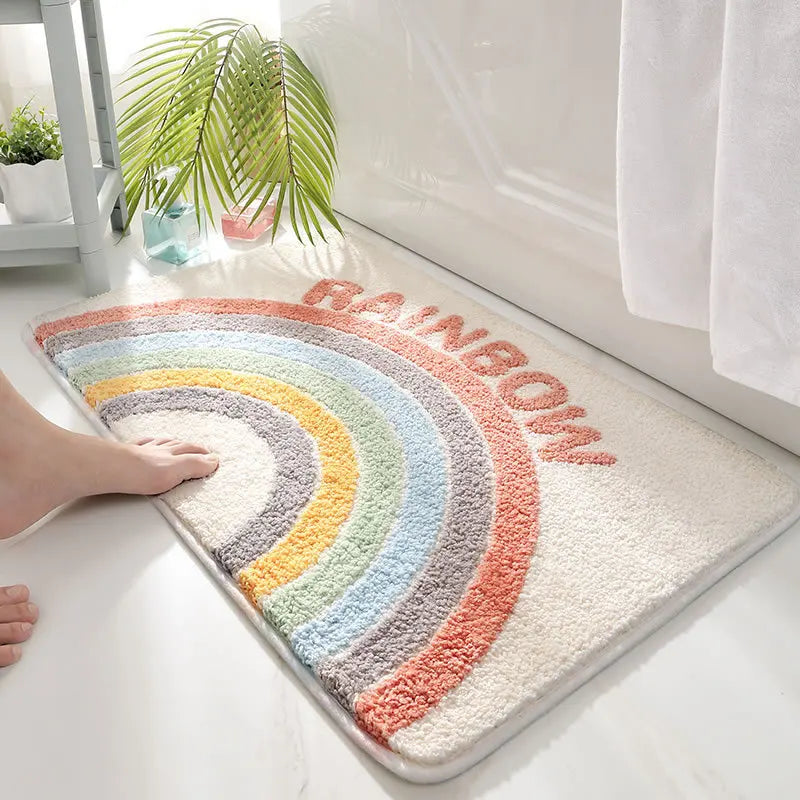 Tapis de bain antidérapant à séchage rapide
