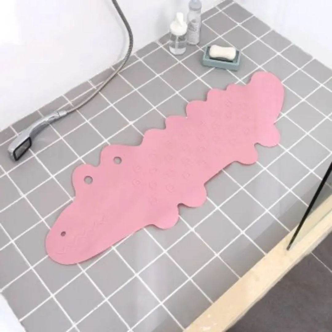Tapis de bain antidérapant enfant Crocodile – sûr et ludique