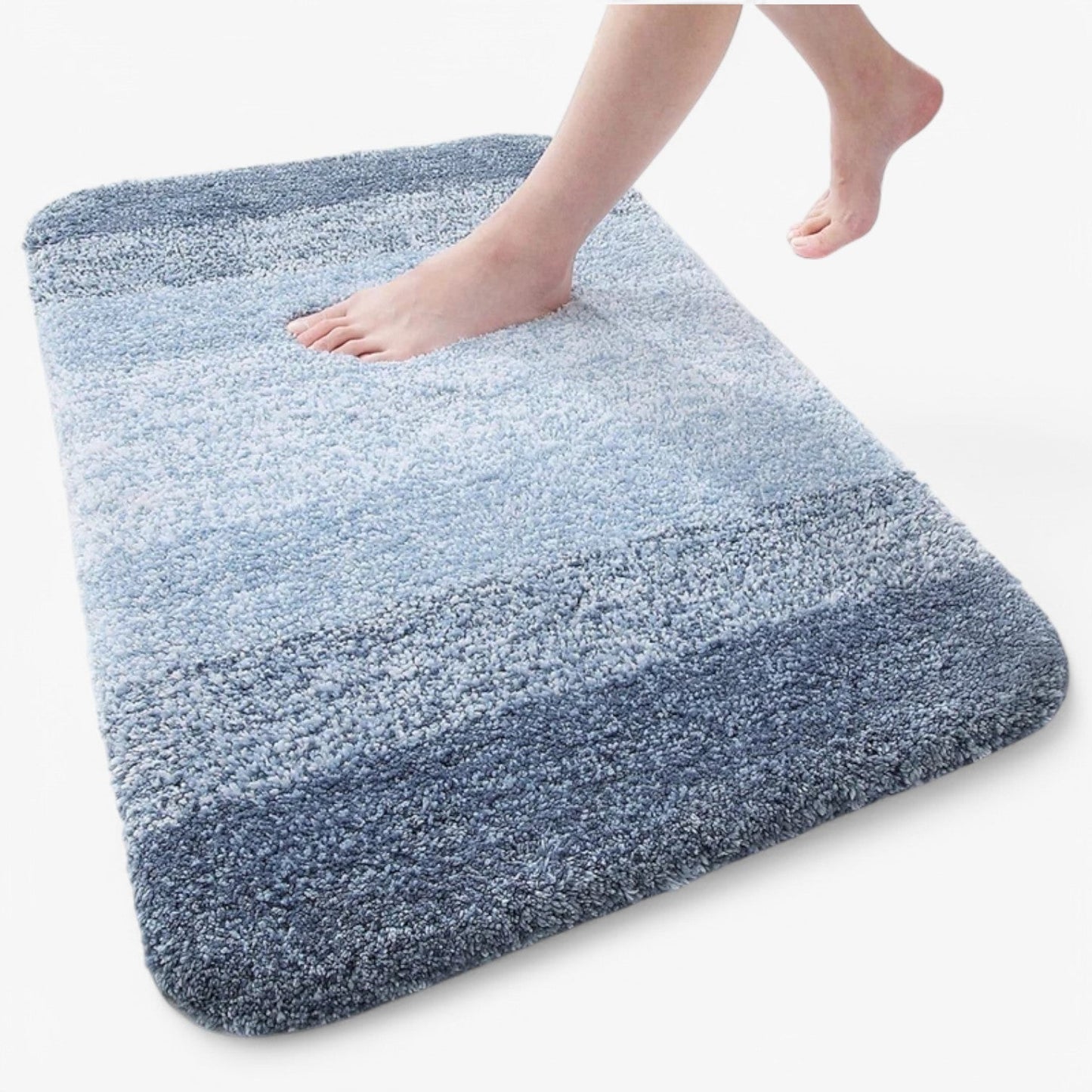 Tapis de bain antidérapant ultra-absorbant – séchage rapide et confort