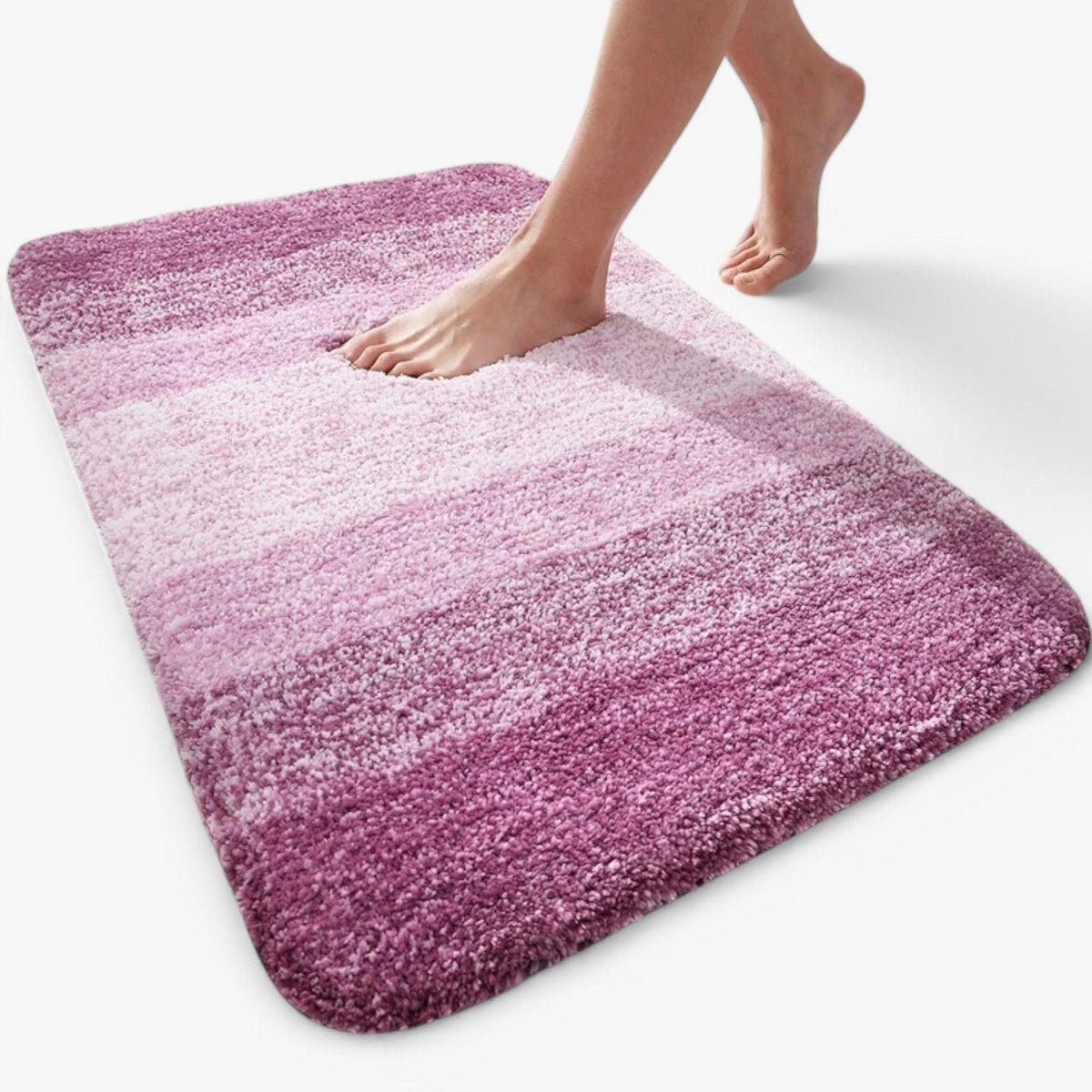 Tapis de bain antidérapant ultra-absorbant – séchage rapide et confort
