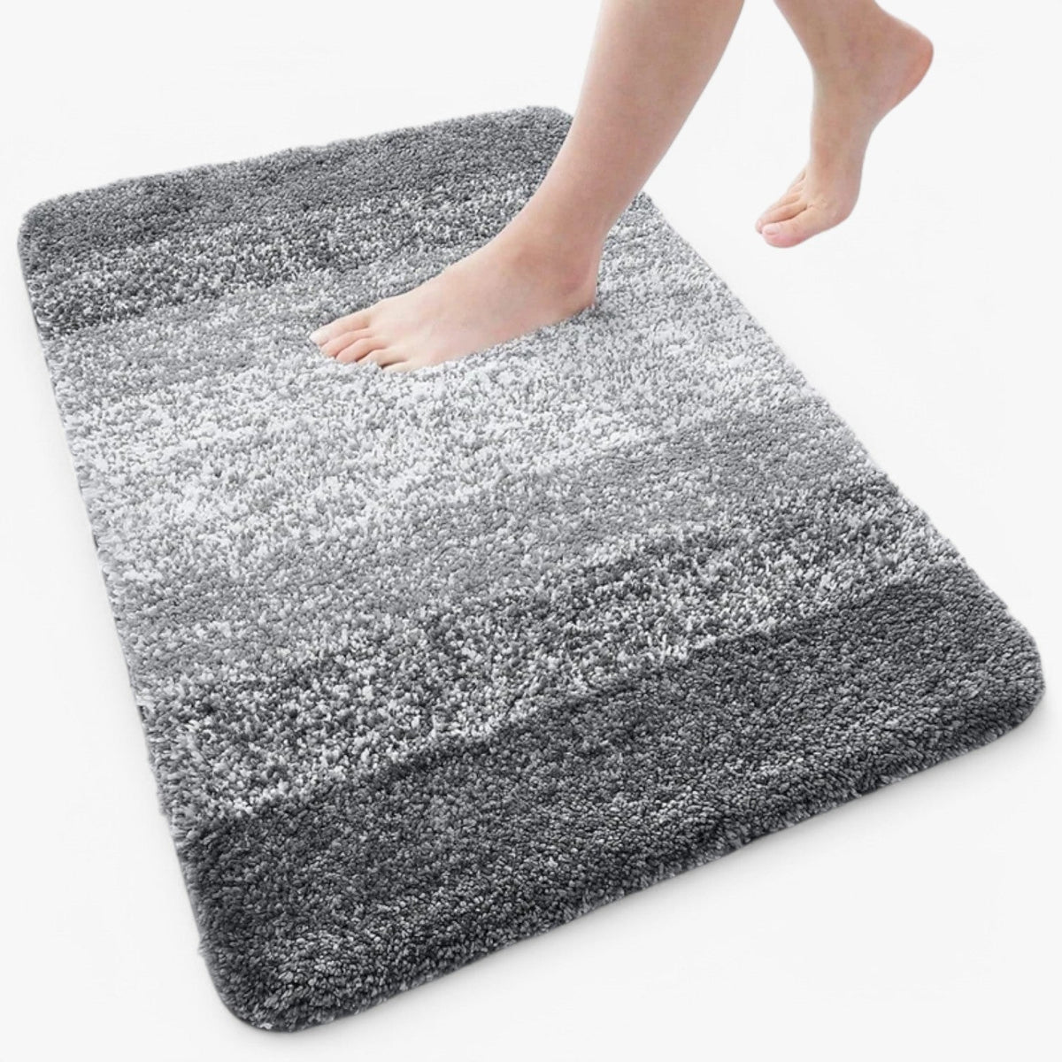 Tapis de bain antidérapant ultra-absorbant – séchage rapide et confort