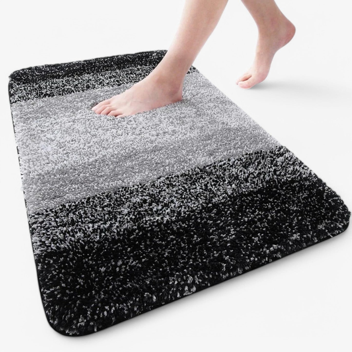 Tapis de bain antidérapant ultra-absorbant – séchage rapide et confort