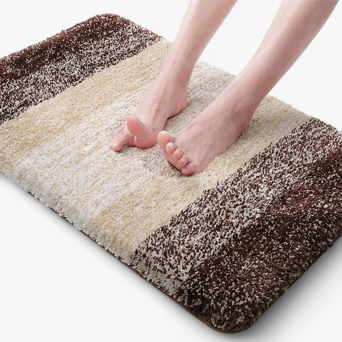 Tapis de bain antidérapant ultra-absorbant – séchage rapide et confort