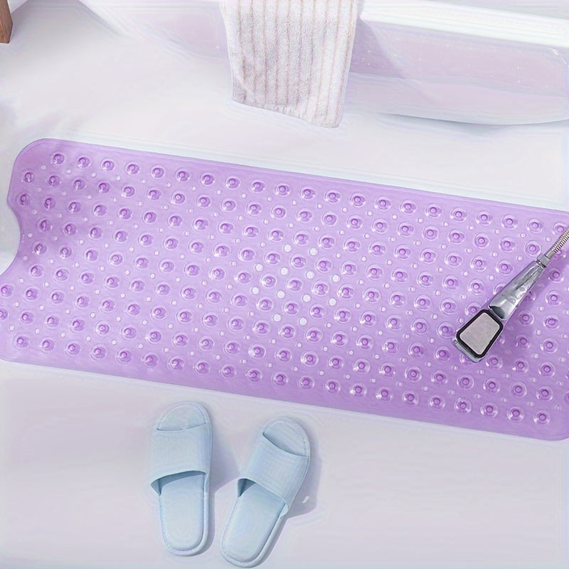 Tapis de bain antidérapant XL – Sécurisé et confortable pour douche ou baignoire