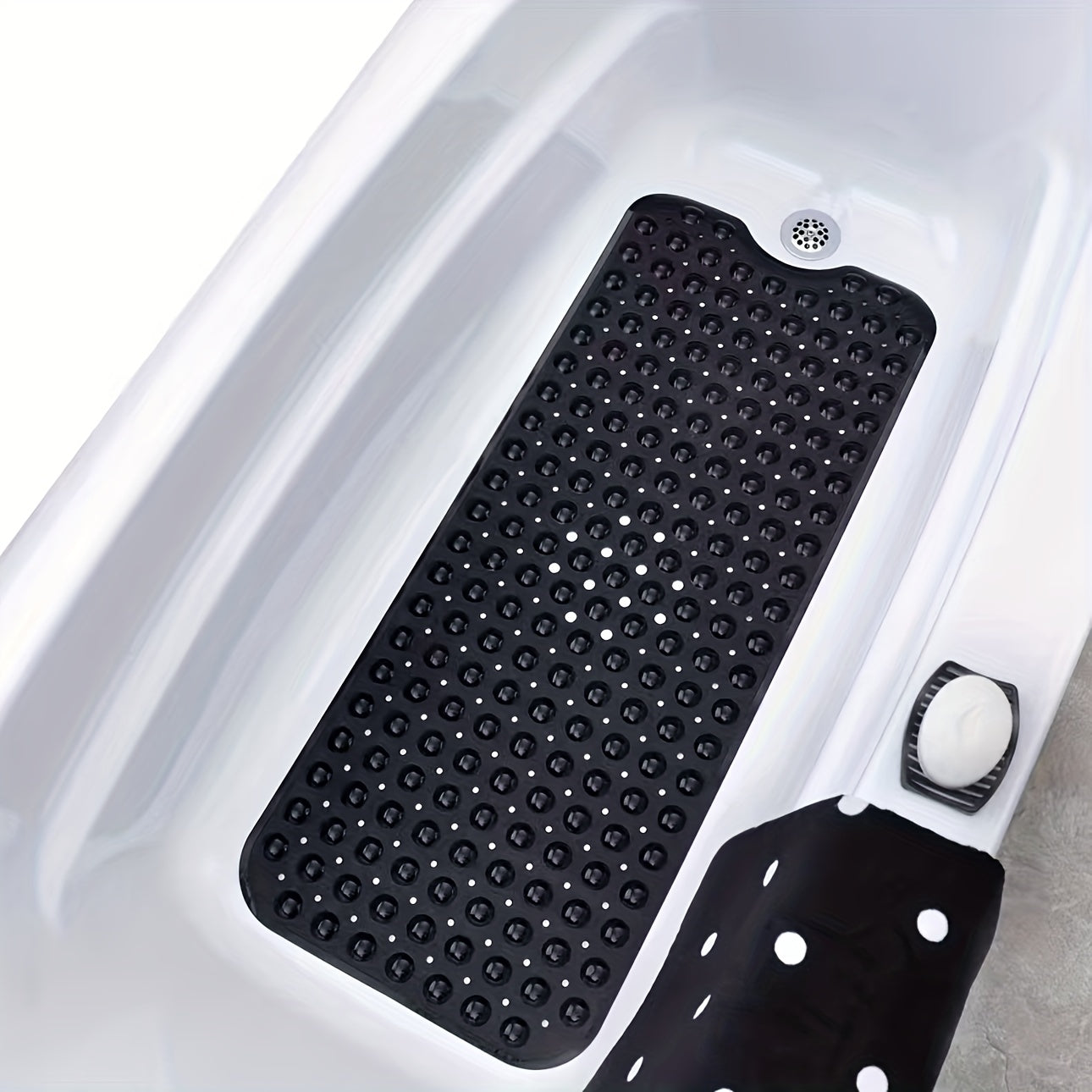 Tapis de bain antidérapant XL – Sécurisé et confortable pour douche ou baignoire