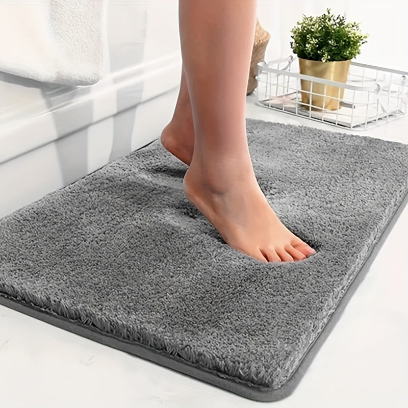 Tapis de bain doux et Rembourré – confort luxueux avec envers antidérapant