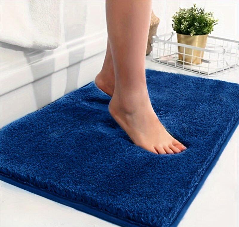 Tapis de bain doux et Rembourré – confort luxueux avec envers antidérapant