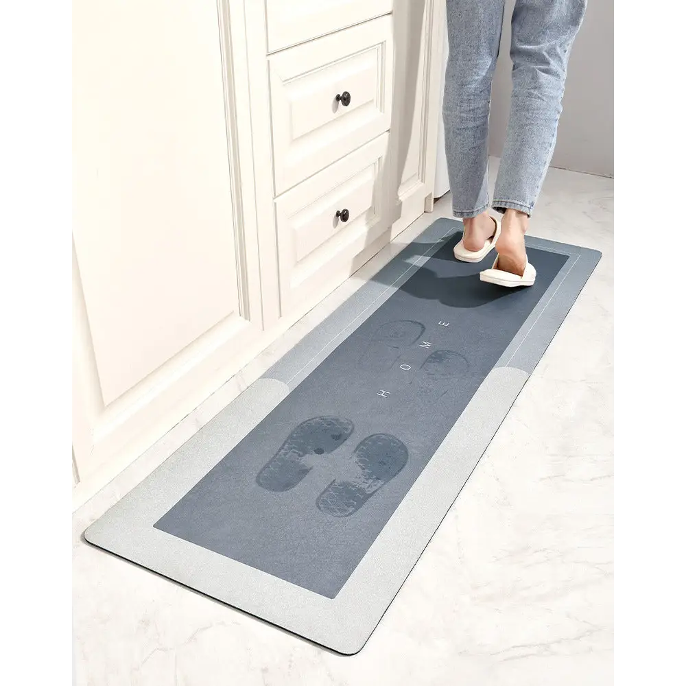 Tapis de cuisine absorbant en polymères, imperméable et antidérapant