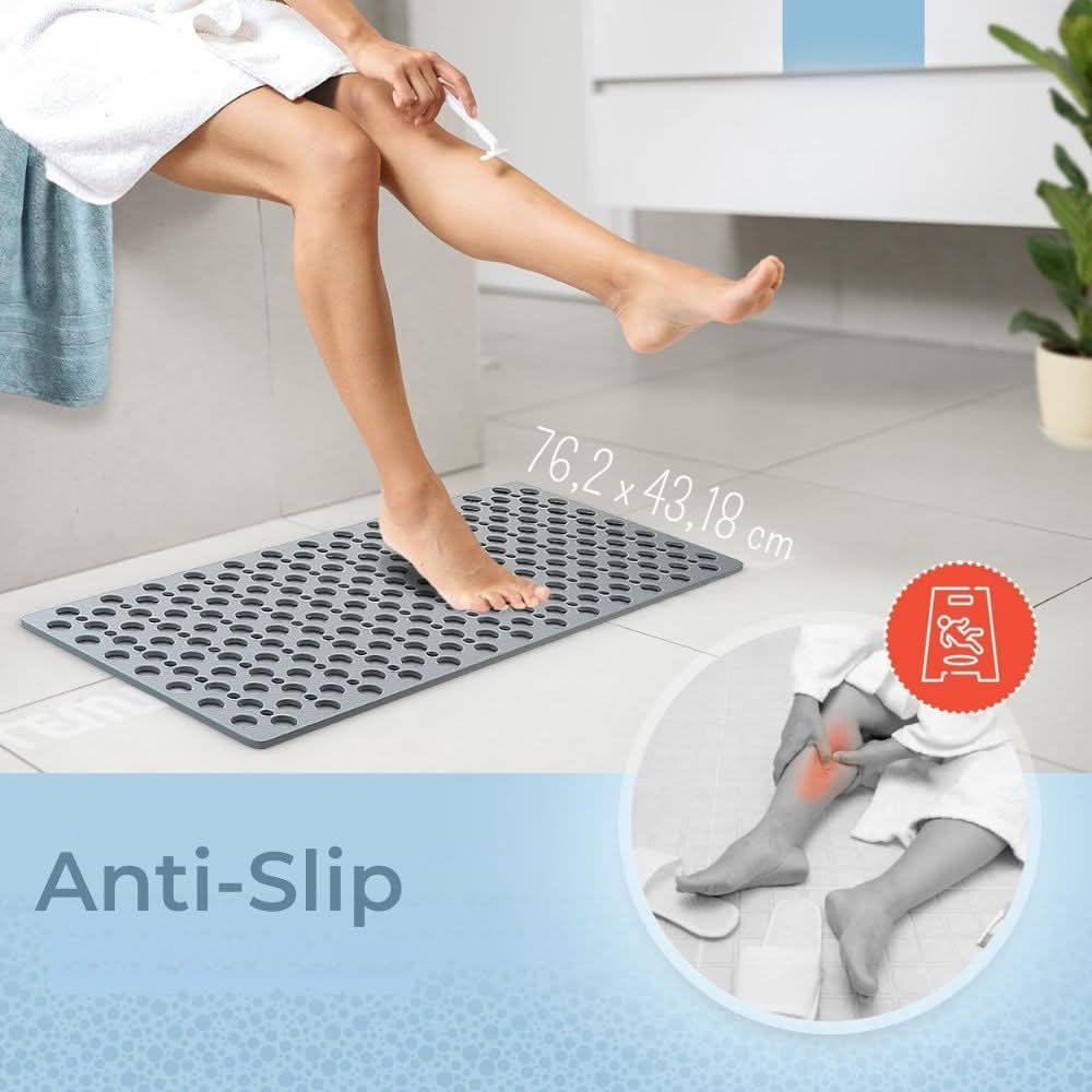 Tapis de douche antidérapant pour salle de bain