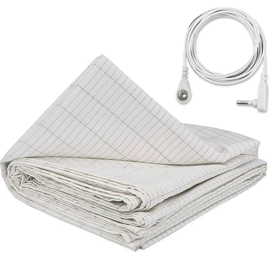 Tapis de mise à la terre pour lit - Sommeil réparateur et réduction de la douleur
