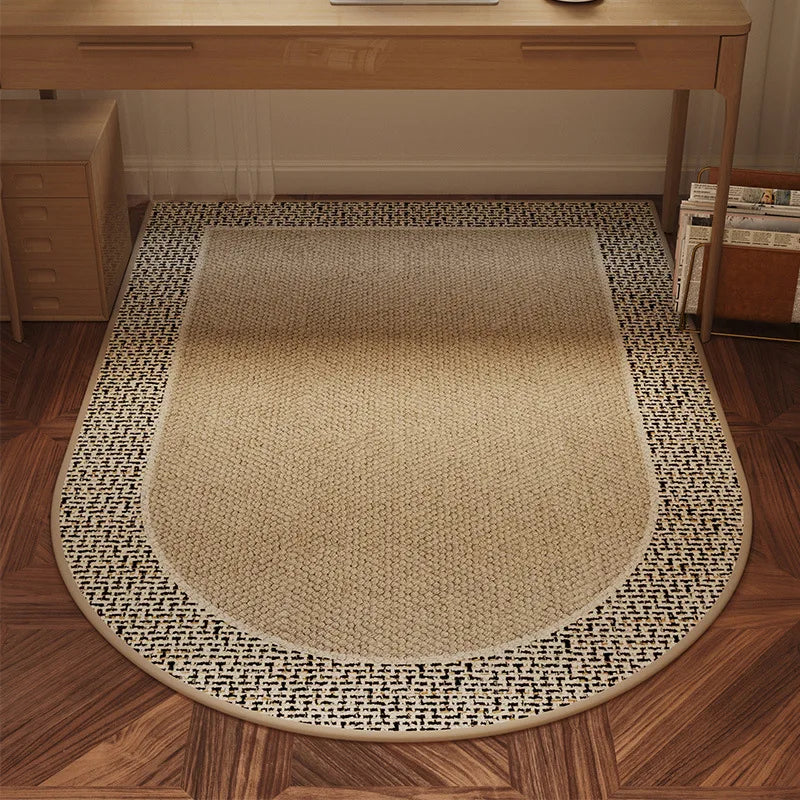 Tapis de protection pour chaise de bureau résistant aux rayures et à l'usure pour sols durs