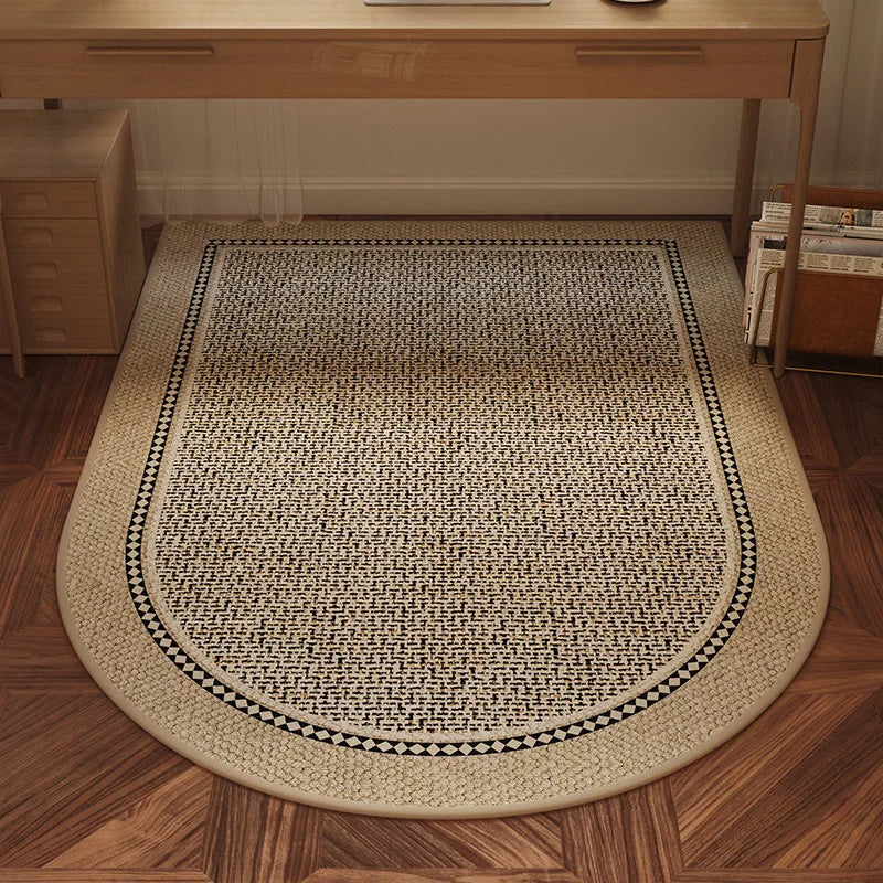 Tapis de protection pour chaise de bureau résistant aux rayures et à l'usure pour sols durs