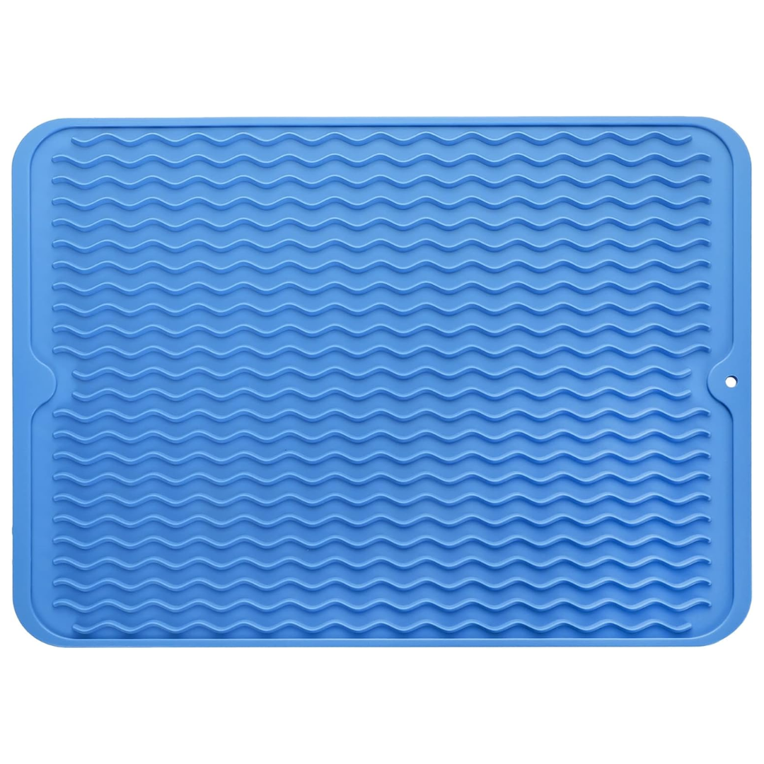 Tapis de séchage en silicone écologique - Multiusage et résistant à la chaleur
