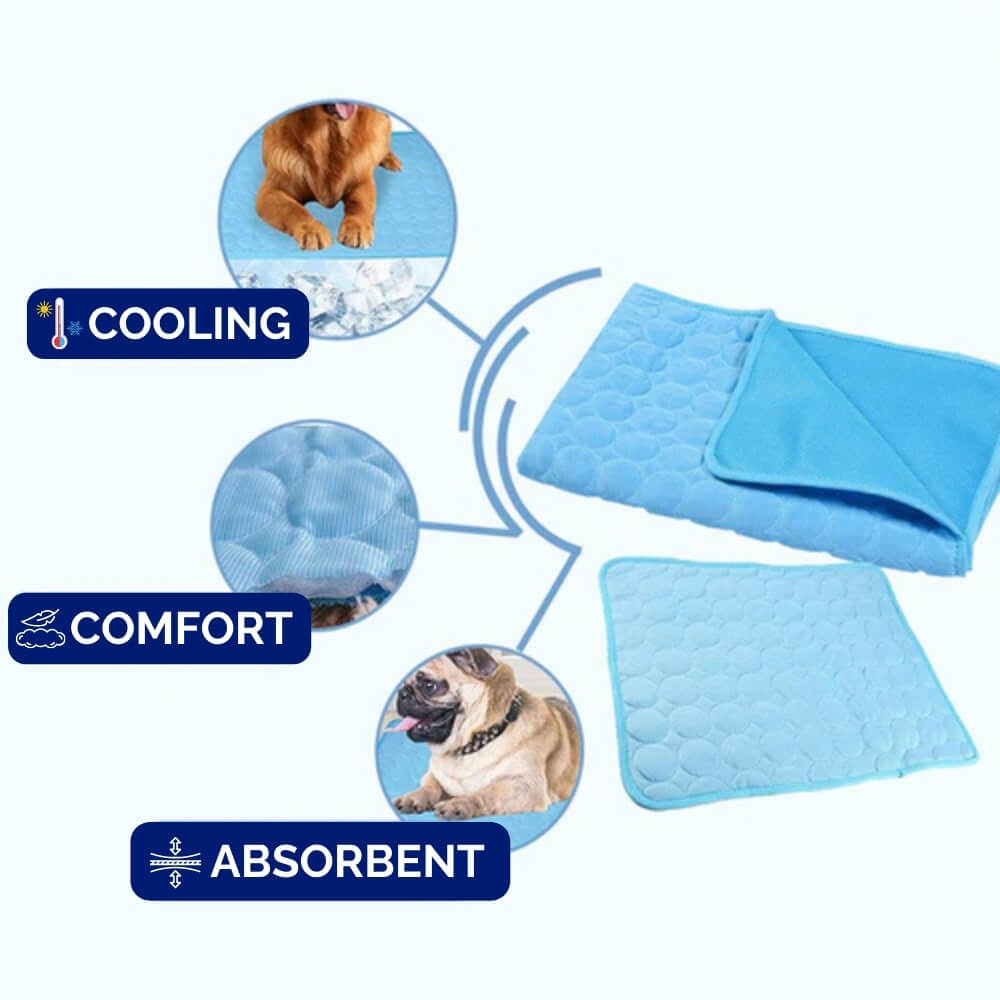 Tapis rafraîchissant pour chien