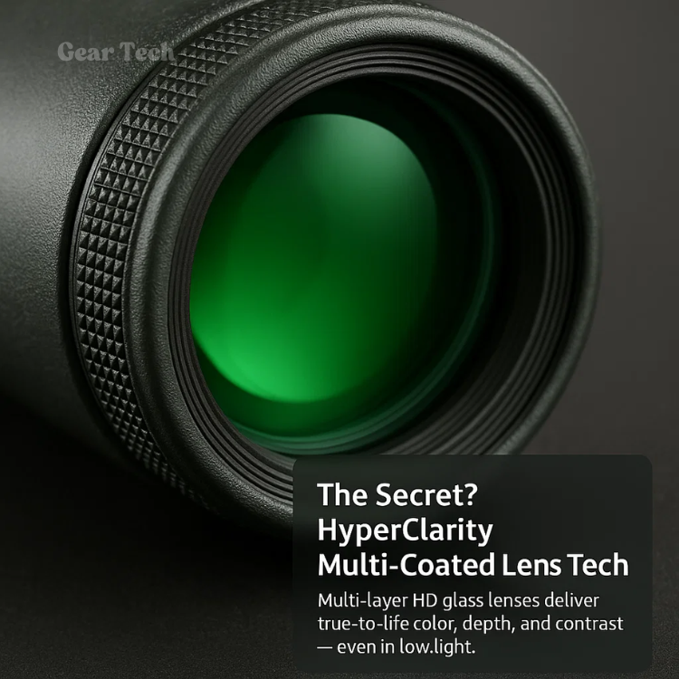 Télescope monoculaire ultra-zoom 600x compact avec lentille HD, léger et idéal pour la randonnée, l'observation des oiseaux et les événements sportifs