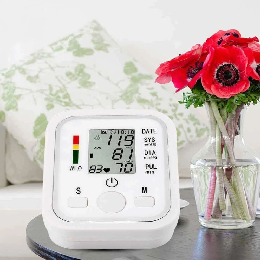 Tensiomètre numérique automatique au poignet avec écran LCD – mesure précise et utilisation facile