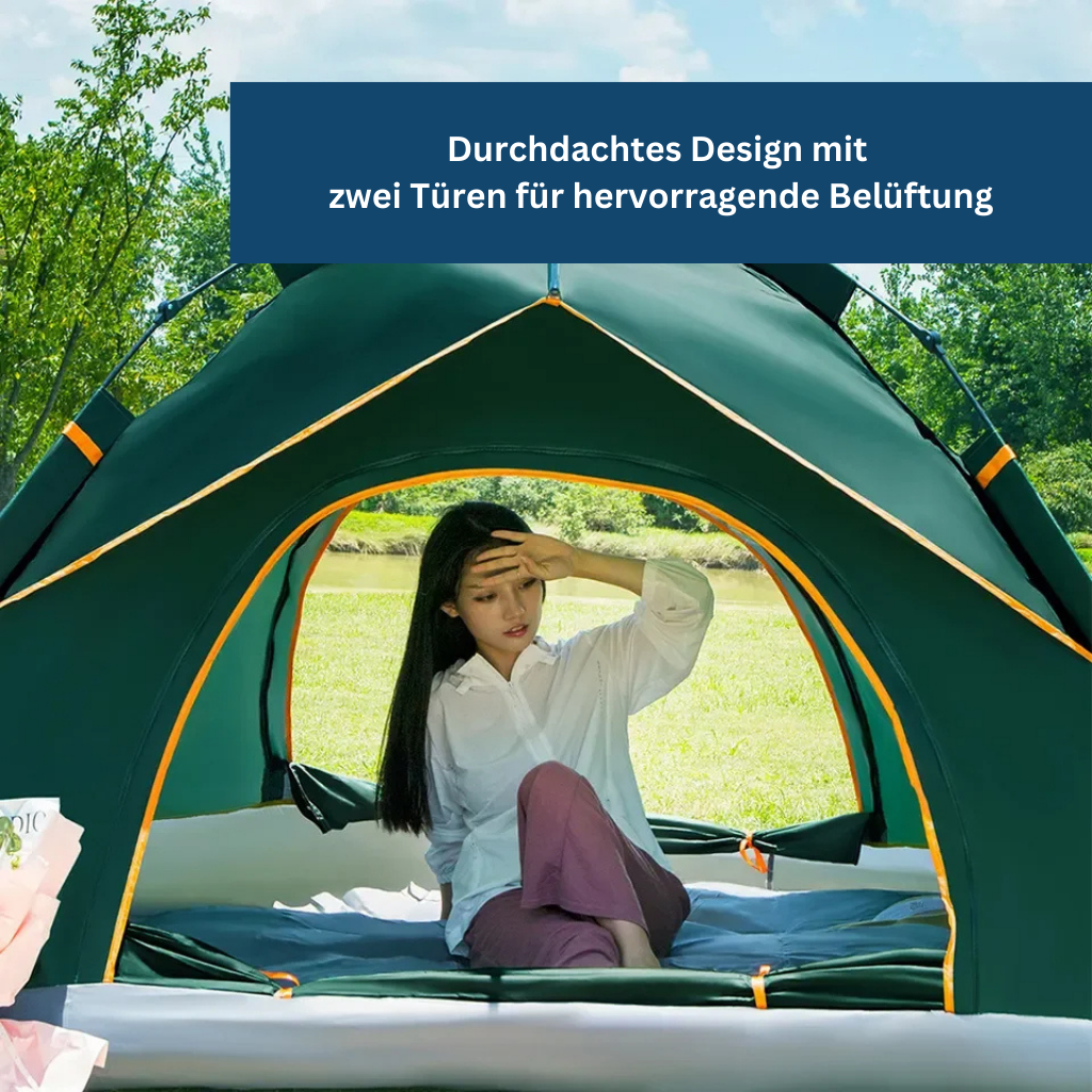 Tente de camping pop-up à montage rapide