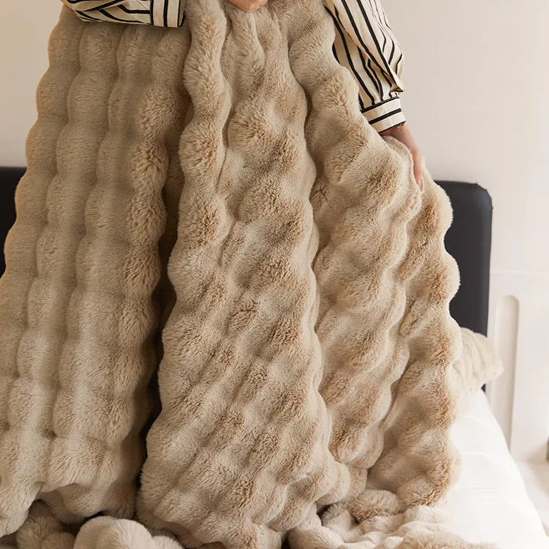 The Elegance of Warmth on Your Sofa
