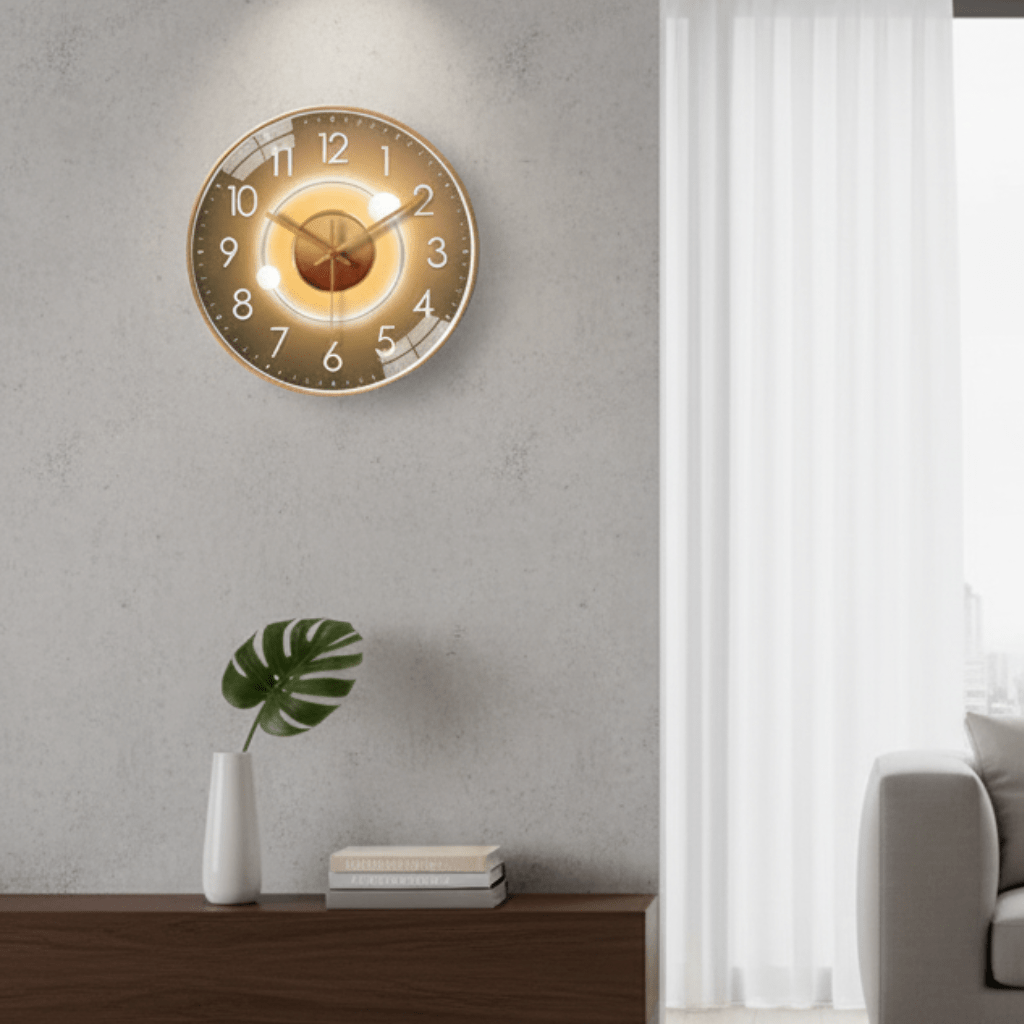 TICKLESS – Silent wall clock with minimalist dial and elegant finish