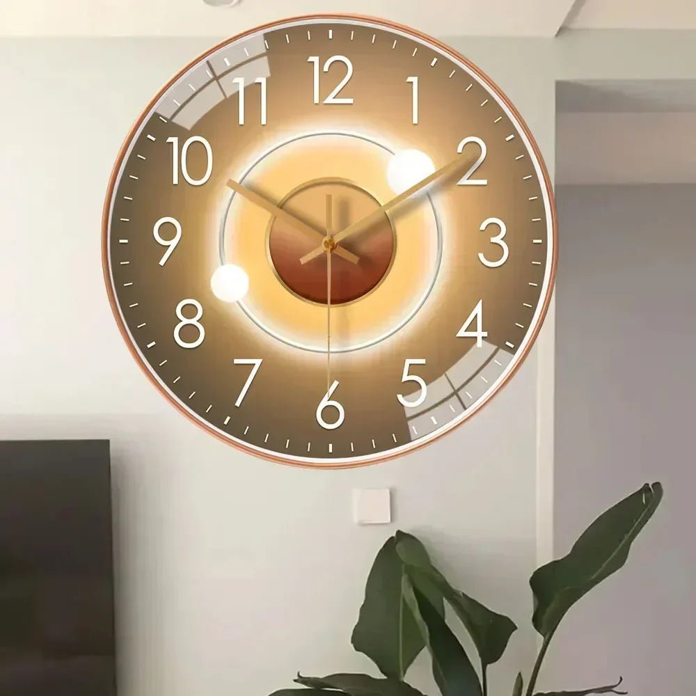 TICKLESS – Silent wall clock with minimalist dial and elegant finish