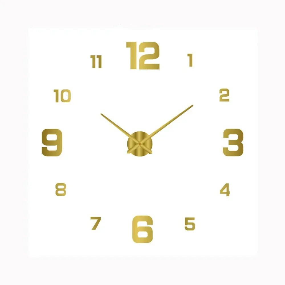 TICKLESS – Silent wall clock with minimalist dial and elegant finish