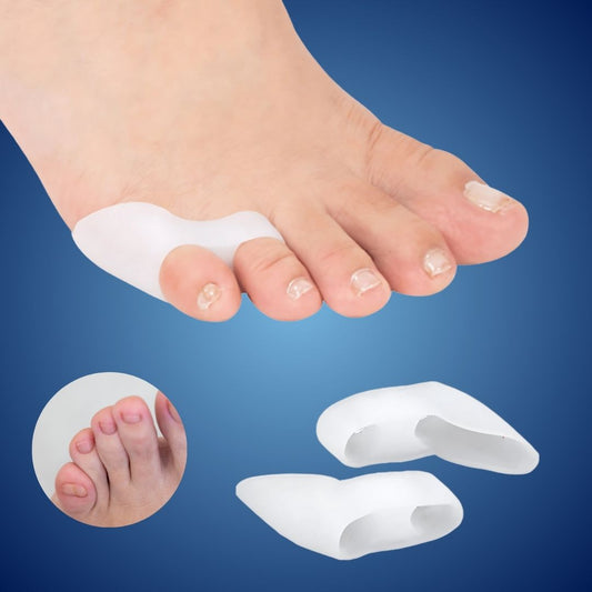 ToeGuard Orthopedic Toe Spacers | Bunionette Corrector - Little Toe Straightener - for Bunions - Hammertoe and Toe Alignment Olvoria