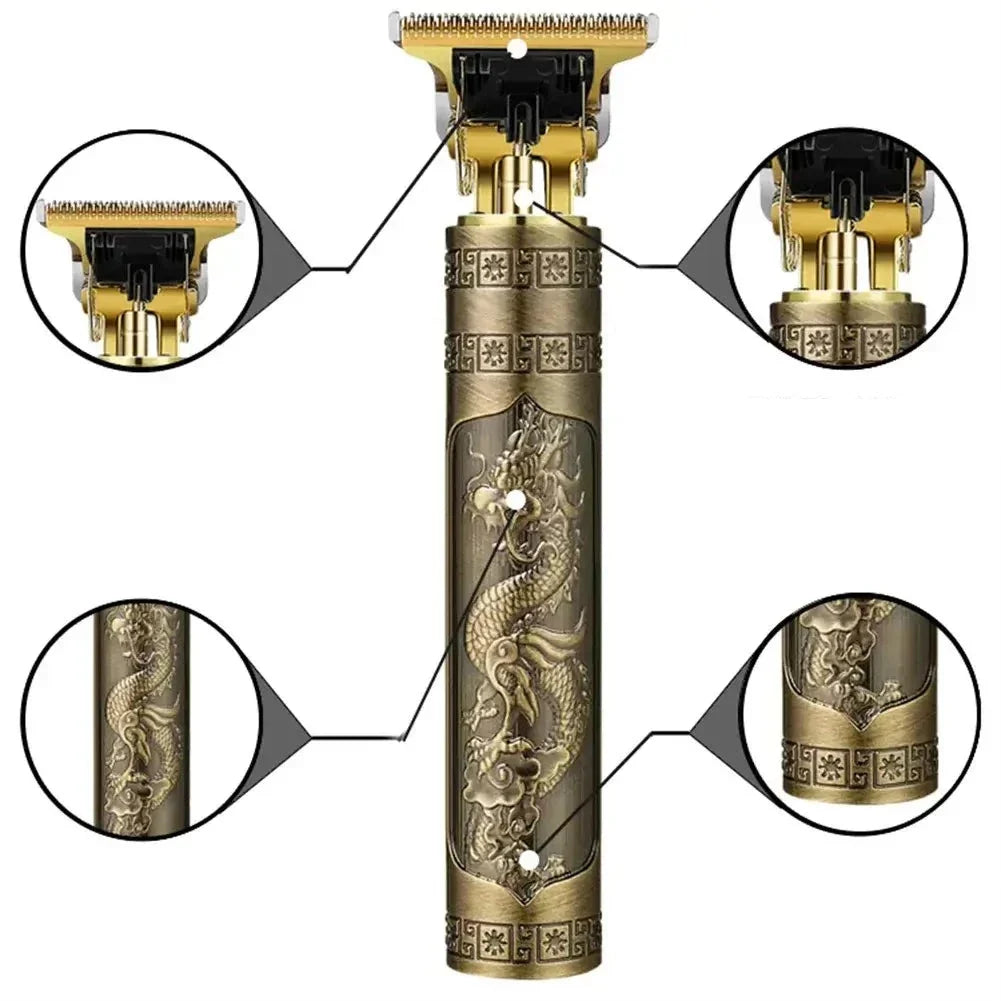 Tondeuse à cheveux sans fil pour homme style vintage