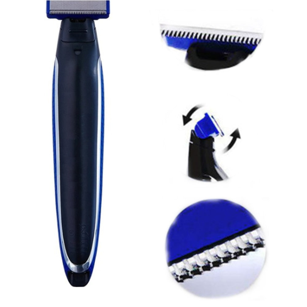 Tondeuse de précision rechargeable 1 en 1 soins et rasage