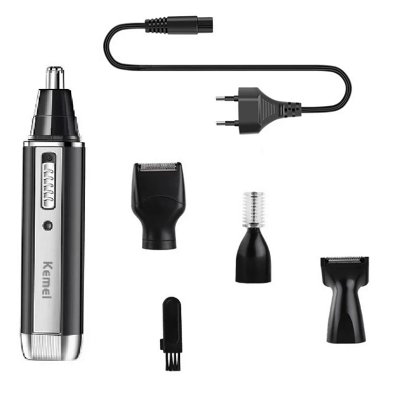 Tondeuse électrique rechargeable cheveux et barbe 4 en 1