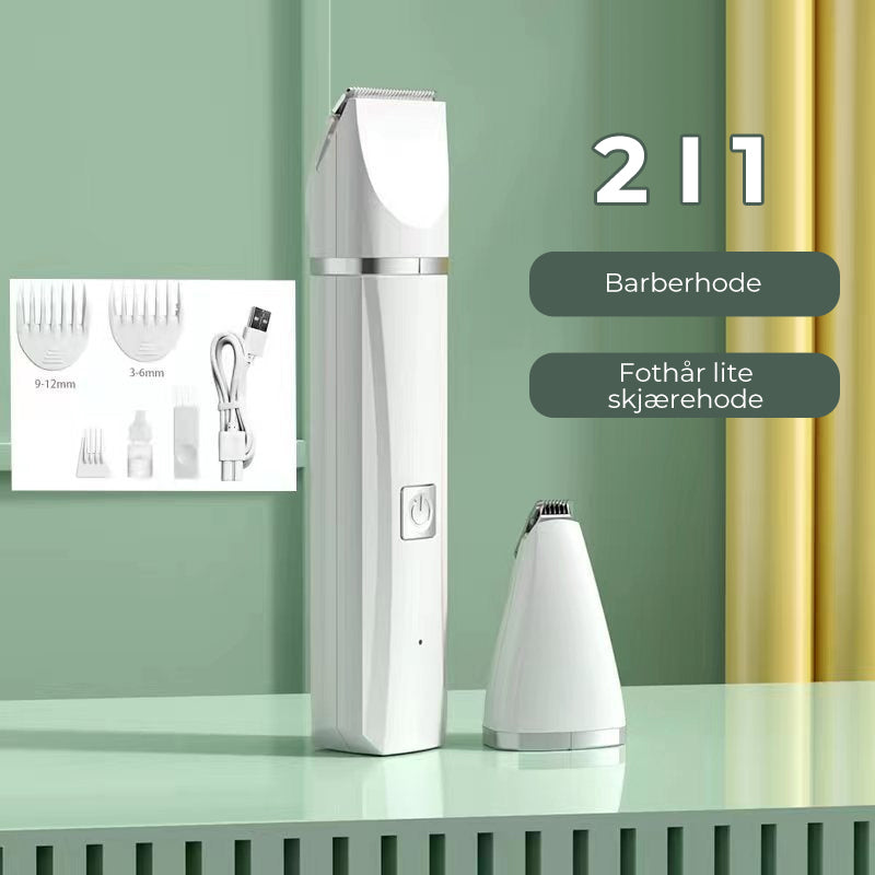 Tondeuse pour animaux 4-en-1 - Silencieuse et efficace