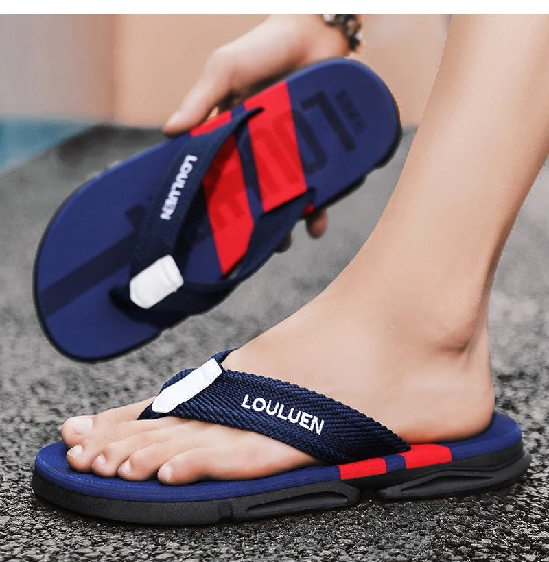 Tongs de plage antidérapantes pour homme
