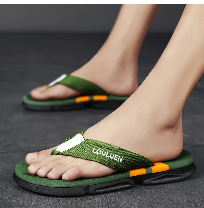 Tongs de plage antidérapantes pour homme
